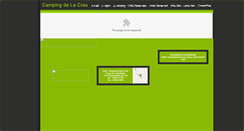 Desktop Screenshot of campingdelacrau.com